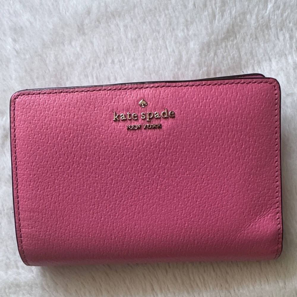Kate Spade Vibrant Pink Leather Wallet